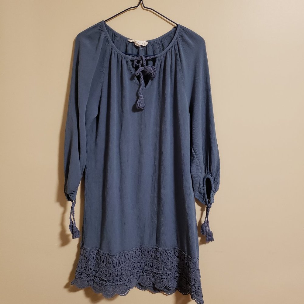 Blue dress